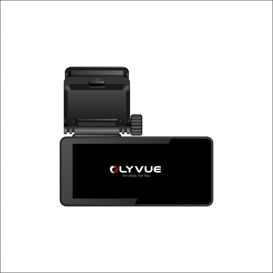 OLYVUE V66 4K HDR Dash Cam with Dual Sony STARVIS 2 Sensors Super Night Vision 5GHz Wi-Fi